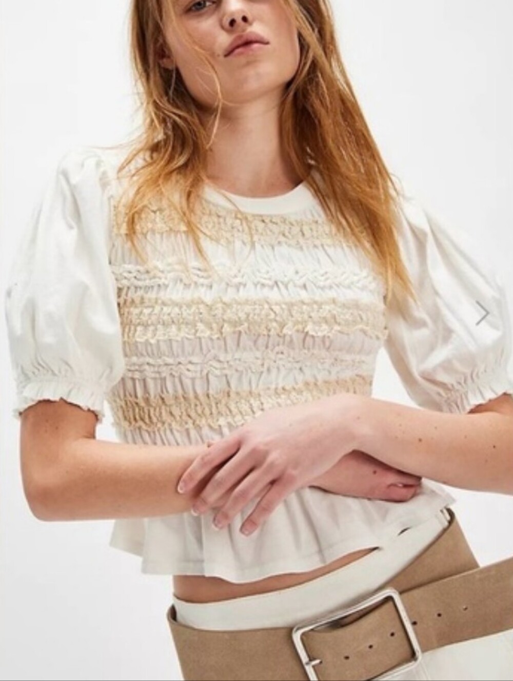 Free People Maxey Knit Top XS